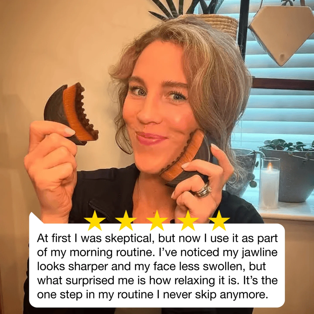 Kalvro™ Lymphatic Contour Face Brush