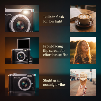 Kalvro 4k Digital Camera