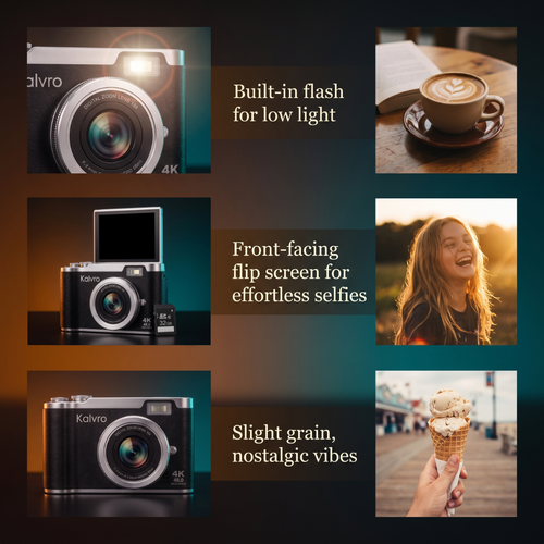 Kalvro 4k Digital Camera