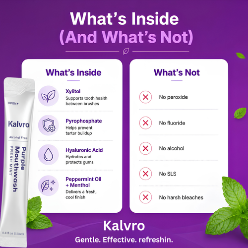 Kalvro Purple Mouthwash