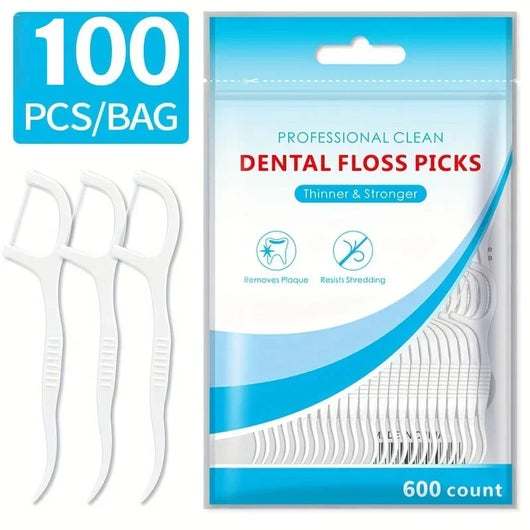 Dental Floss Picks 100PCS