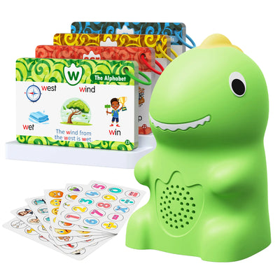 Kalvro™ Dino Interactive Reading Pen Talking Cards Set